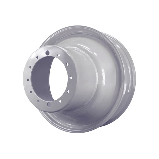 [42158] 12"W x 38"D, Case IH Silver Mist 12-Hole FWA Direct Bolt Dual , -22.25" Offset