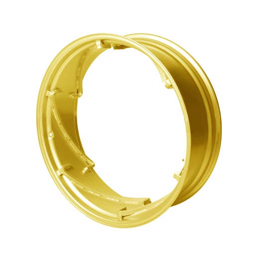 [43168] 10"W x 36"D, John Deere Yellow 6-Hole Power Adjust