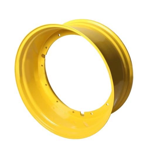 [47894] 16"W x 38"D, John Deere Yellow 12-Hole Stub Disc , -2.75" Offset