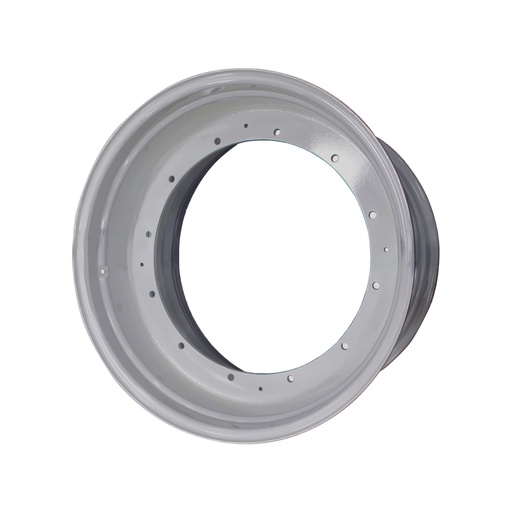 [48025] 20"W x 38"D, Case IH Silver Mist 12-Hole Stub Disc , -3" Offset