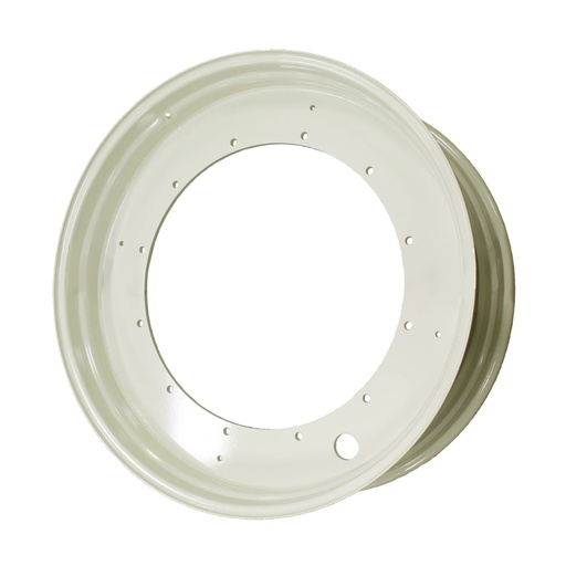 [48240] 16"W x 42"D, IH White 12-Hole Stub Disc , 2.62" Offset