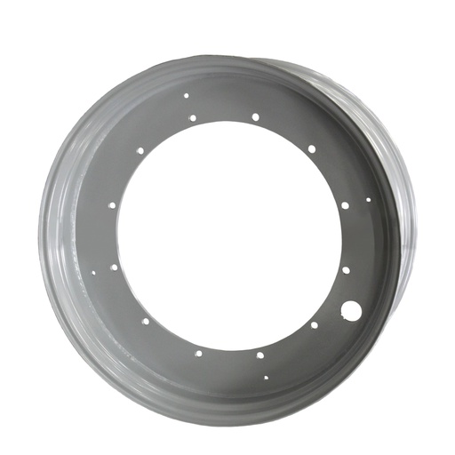 [48295] 18"W x 42"D, Case IH Silver Mist 12-Hole Stub Disc , -3.38" Offset