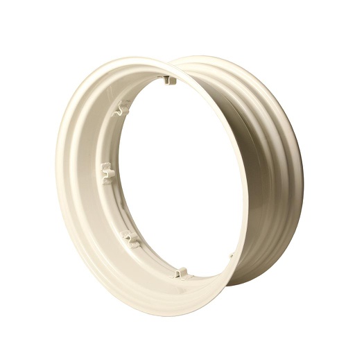 [48913] 14"W x 38"D, New Holland White 8-Hole Rim, Clamp/Loop Style