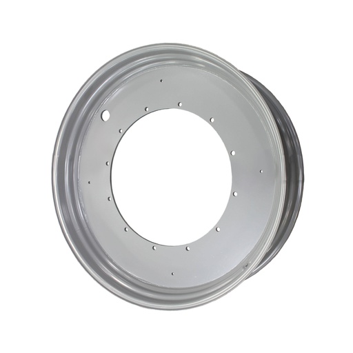 [52991] 15"W x 50"D, Case IH Silver Mist 12-Hole Stub Disc , 1.38" Offset