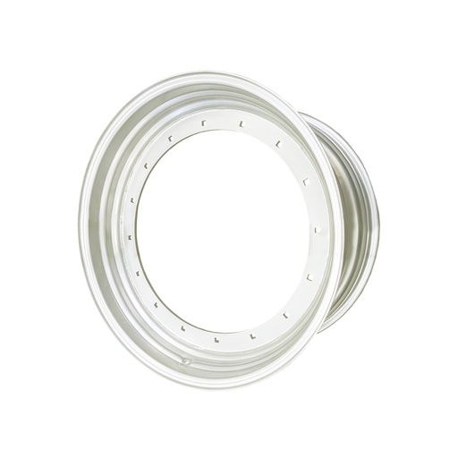 [62371] 20"W x 38"D, Ford / New Holland White 16-Hole Stub Disc , 3.38" Offset