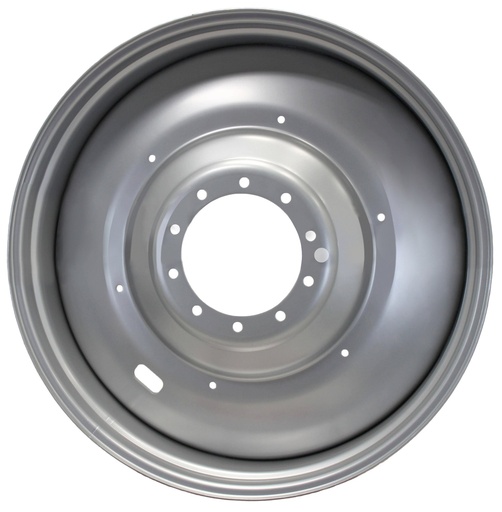 [62746] 16"W x 42"D, Case IH Silver Mist 10-Hole Formed Plate , -8.88" Offset