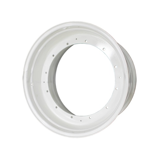 [63303] 23"W x 38"D, New Holland White 12-Hole Stub Disc , -3.5" Offset