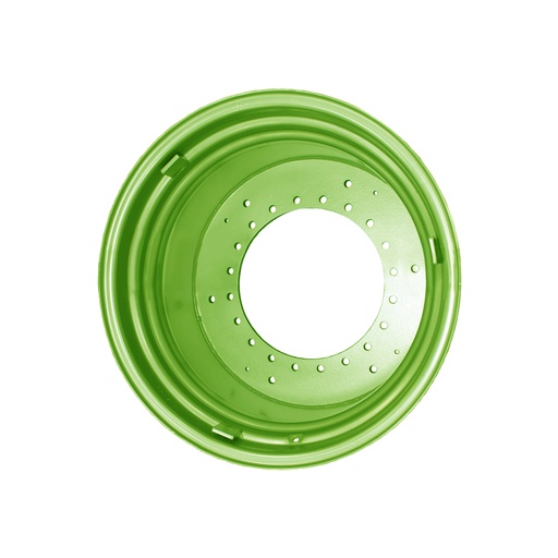 [63489] 27"W x 32"D, Steiger Green 20-Hole Rod Style Prime 4WD , -4.12" Offset