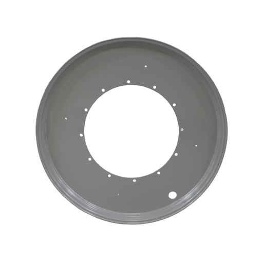 [63536] 8"W x 54"D, Agco Corp Gray 12-Hole Stub Disc , -1.38" Offset