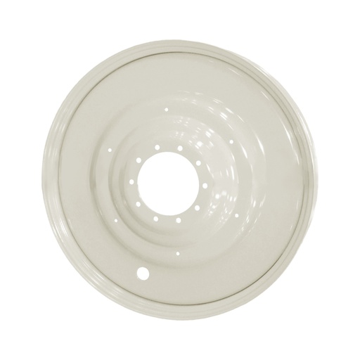 [63710] 8"W x 48"D, Ford / New Holland White 10-Hole Formed Plate , -7" Offset