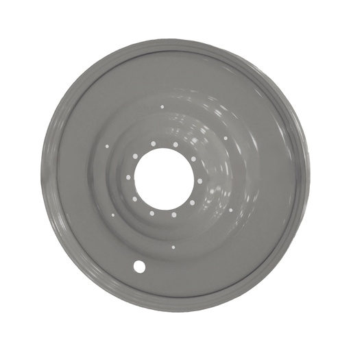 [63721] 8"W x 48"D, Agco Corp Gray 10-Hole Formed Plate , -7" Offset