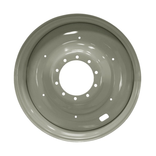 [63750] 16"W x 38"D, Agco Corp Gray 10-Hole Formed Plate , -6.88" Offset