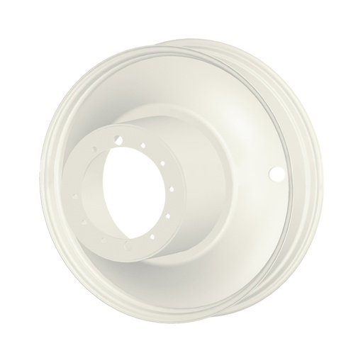 [63818] 10"W x 42"D, Ford / New Holland White 12-Hole FWA Direct Bolt Dual