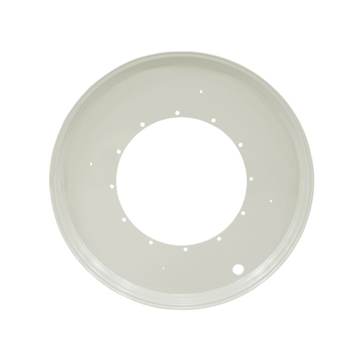 [63823] 10"W x 54"D, Ford / New Holland White 12-Hole Stub Disc , -2.5" Offset