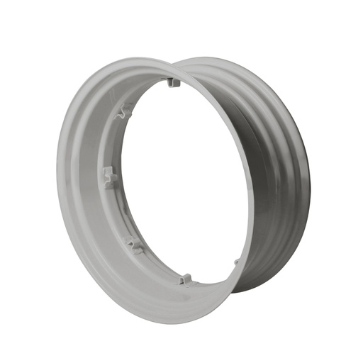 [63845] 11"W x 38"D, Case IH Silver Mist 8-Hole Rim, Clamp/Loop Style