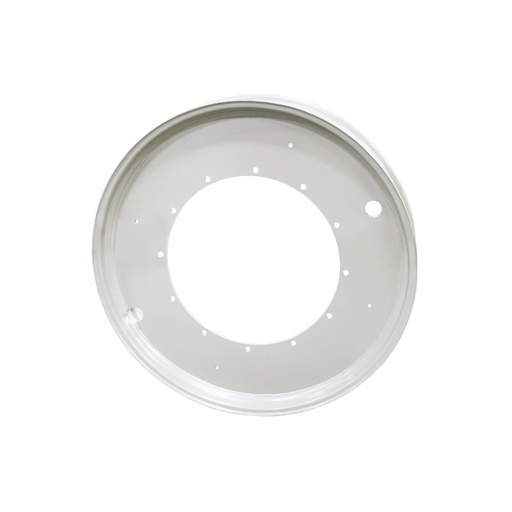 [63983] 12"W x 50"D, Ford / New Holland White 12-Hole Stub Disc , 3.25" Offset