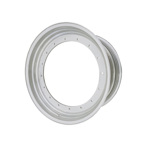 [64026] 20"W x 38"D, Case IH Silver Mist 16-Hole Stub Disc , 3.38" Offset