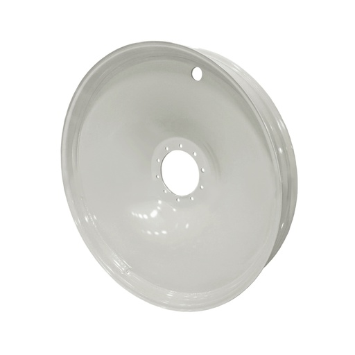 [64028] 8"W x 54"D, Ford / New Holland White 10-Hole Spun Disc , -6.62" Offset
