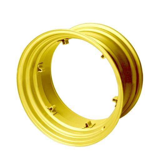 [64056] 16"W x 30"D, John Deere Yellow 6-Hole Rim with Clamp/Loop Style