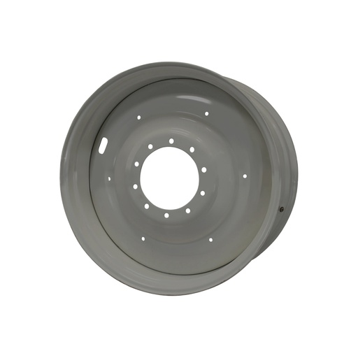 [64065] 18"W x 38"D, Agco Corp Gray 10-Hole Formed Plate