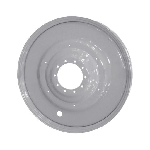 [64074] 8"W x 48"D, Case IH Silver Mist 10-Hole Formed Plate , -7" Offset