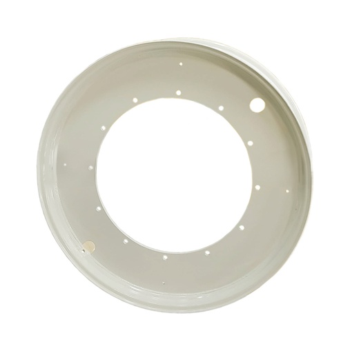 [64085] 13"W x 46"D, New Holland White 12-Hole Stub Disc
