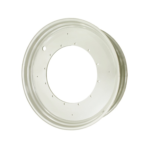 [64095] 15"W x 50"D, New Holland White 12-Hole Stub Disc , 1.38" Offset