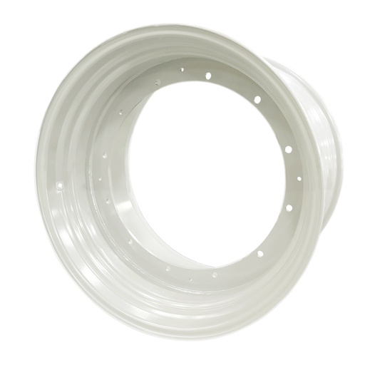 [64134] 28"W x 38"D, New Holland White 12-Hole Stub Disc , -2" Offset