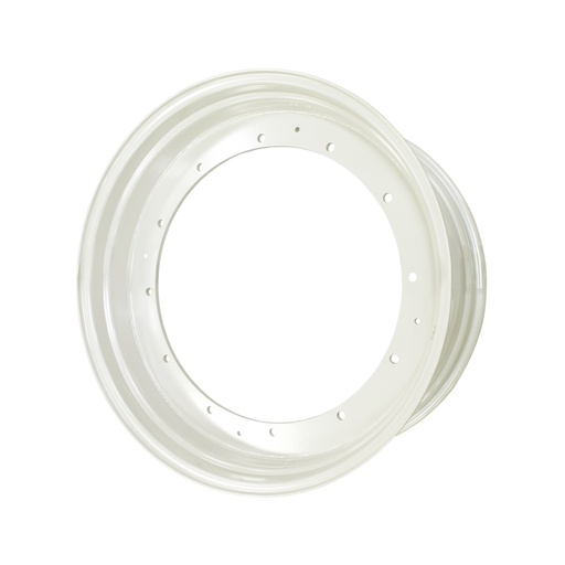[64140] 18"W x 38"D, New Holland White 12-Hole Stub Disc