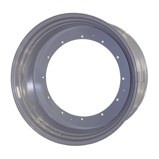 [64165] 28"W x 42"D, Case IH Silver Mist 12-Hole Stub Disc , 1.12" Offset