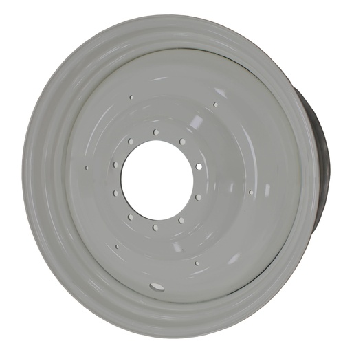 [64337] 28"W x 42"D, Agco Corp Gray 10-Hole Formed Plate , -14.38" Offset