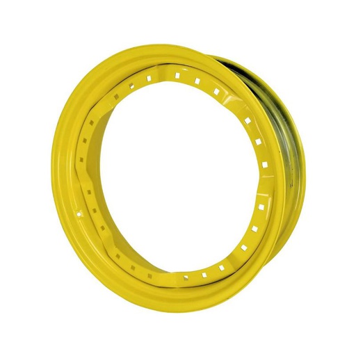 [69248] 25"W x 30"D, John Deere Yellow 12-Hole Waffle Wheel (Groups of 2 Bolts)