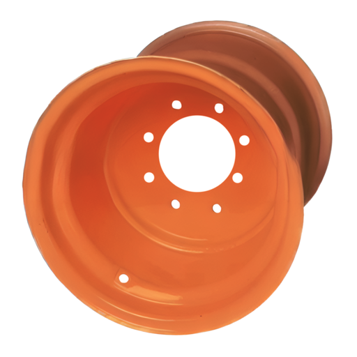 [70487] 16"W x 16.1"D, Kubota Orange 8-Hole Implement , -2.19" Offset