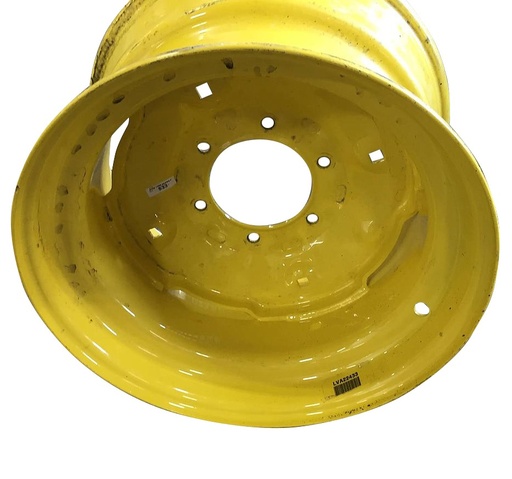 [T008529] 9.75"W x 16"D, John Deere Yellow 6-Hole Implement