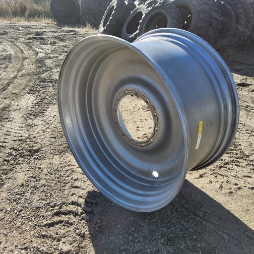 [042422788407(SIS)] 25"W x 46"D, Case IH Silver Mist 12-Hole Bubble Disc , -2.62" Offset