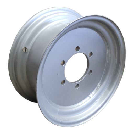 [W715-6SM] 7"W x 15"D, Case IH Silver Mist 6-Hole Flat Plate , 1.25" Offset