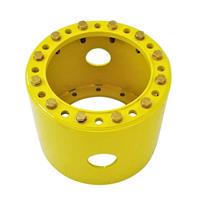 [110052Y] 12 to 12-Hole 15.5"L FWD Spacer, John Deere Yellow