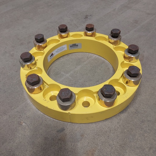 [15866] 10-Hole 2"L Combine Adapter Plate, Bare