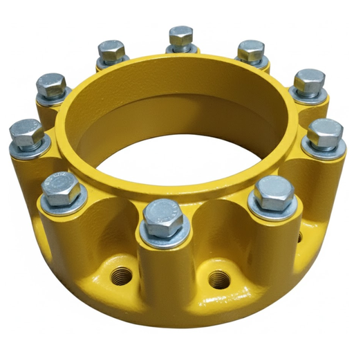 [15965] 10-Hole 5"L Hub Extension, John Deere Yellow