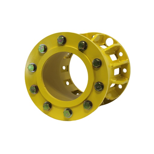 [52598] 12 to 10-Hole 18.62"L Sprayer Extension, John Deere Yellow