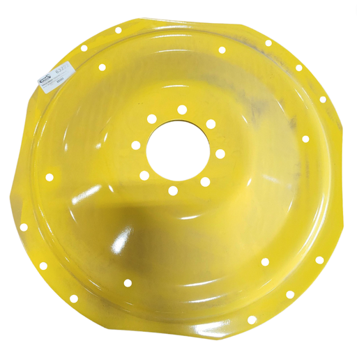 [052215200Y] 8-Hole Waffle Wheel (Groups of 3 bolts) Center for 38"-54" Rim, John Deere Yellow