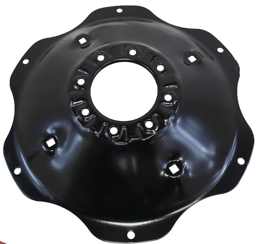 [27121] 8-Hole Rim with Clamp/Loop Style Center for 28" Rim, Black