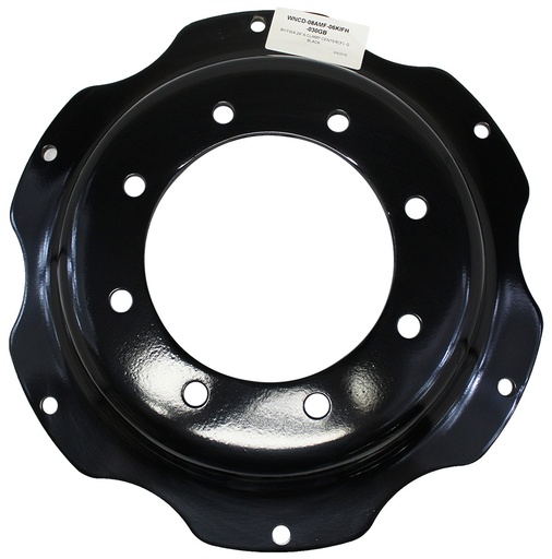 [27161] 8-Hole Clamp/Loop Style Center for 24" Rim, John Deere Yellow