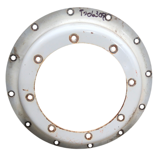 [T006308CTR-Z] 8-Hole Stub Disc Center for 28"-34" Rim, New Holland White