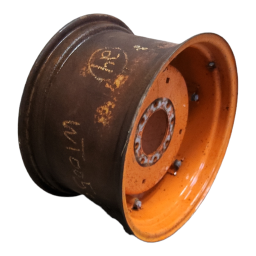 [WT005002CTR] 8-Hole Clamp/Loop Style Center for 24" Rim, Kubota Orange