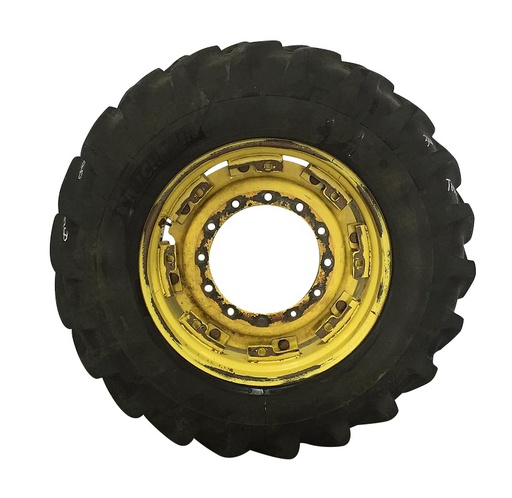 [WT005960CTR-Z] 12-Hole Clamp/U-Clamp Style Center for 30" Rim, John Deere Yellow