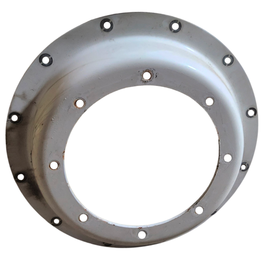 [WT007762CTR] 8-Hole Stub Disc Center for 28"-34" Rim, New Holland White