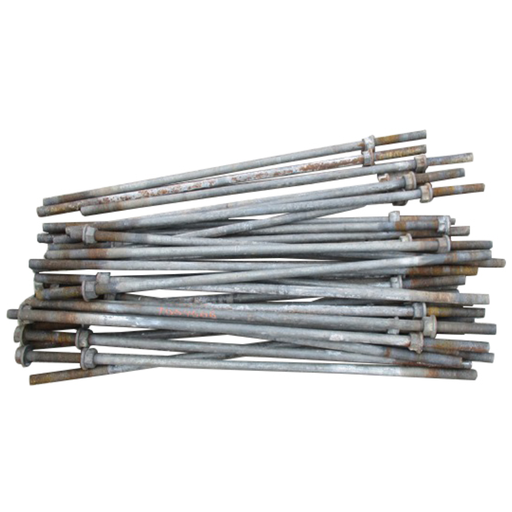 [T004606-Z] Band Dual Rods, Threaded Both Ends, 3/4" x 33"