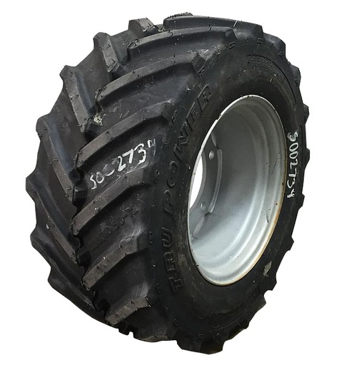 [S002734] 23x10.50-12 Carlisle Tru Power I-3 on Case IH Silver Mist 6-Hole Implement 99%